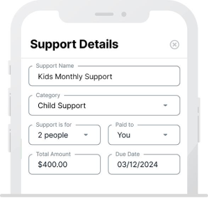 Support Details in Supportpay